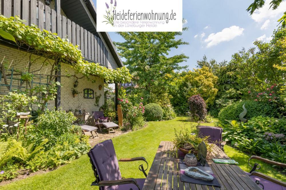 Heideferienwohnung Walsrode Exterior foto